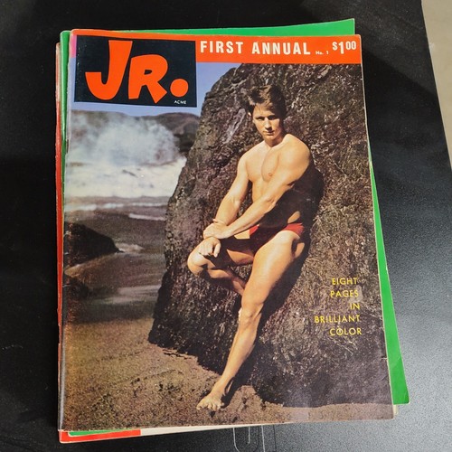 JR. ANNUAL #1 1964 LARGE 64 PAGES PIN UP PHOTOGRAPHY MAGAZINE GAY Interest