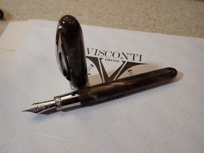 Visconti Van Gogh Maxi Cappuccino fountain pen 14kt Au F nib MIB