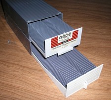 4 x 50 35mm Slide Trays w/Storage Boxes, Rollei