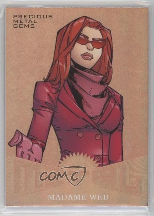 2017 Fleer Ultra Marvel Spider-Man Metal PMG Bronze 127/199 Madame Web #MM3 3vx