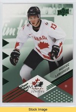 2024 Upper Deck Team Canada Juniors Green Maveric Lamoureux #3 READ uk2