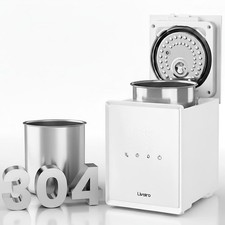 Image of Top Fill Stainless Steel Humidifier 3L Warm Mist Sleep Mode – Silver RRP £140