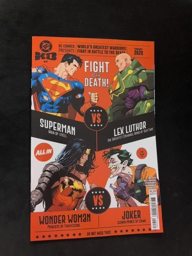 DC KO #4 DAN MORA SUPERMAN WONDER WOMAN JOKER   VARIANT 1