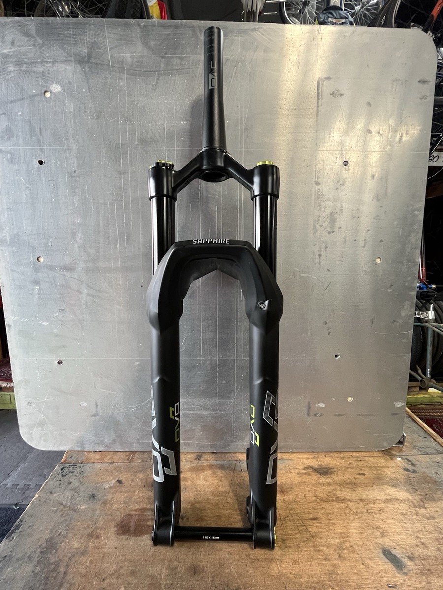 DVO D1 Fork Sapphire Suspension Black 120-140mm MINT))) 29” Boost