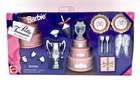 New Vtg 1996 Barbie Pretty Treasures Cookware Wedding Cake Set Mattel 14982