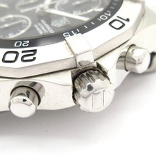 TAG Heuer Aquaracer Chrono CAF2110 V***** Silver Men's Wrist Watch 9