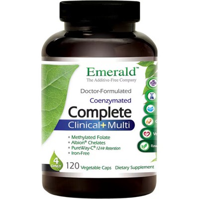 Worldwide 2 X Emerald Labs Complete Clinical Plus Multi -- 120 Vegetable Capsu