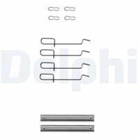 ZubehöRsatz Scheibenbremsbelag Delphi LX0113 FüR 305 309 20A 11 18 205 Renault 1