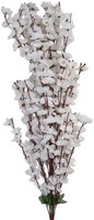Clayre & Eef 5PL0168W Dekoration Zweig Mit Blumen 15X10X100 Cm