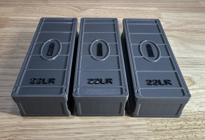 22LR Ammo Box 120rd Capacity (3 Pack)