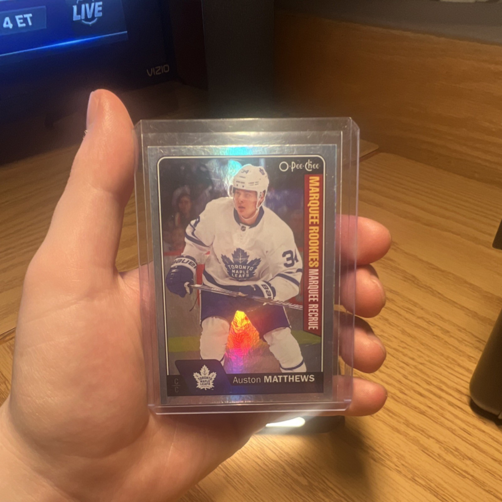 O-Pee-Chee 2016-17 Marquee Rookies Rainbow Auston Matthews #694 Maple Leafs