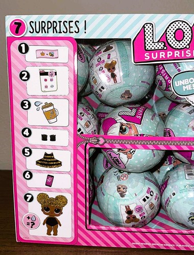 18 Authentic 2017 LOL Surprise Diva Big Sister Doll Sealed Balls Series 1 NIB - Picture 2 of 11