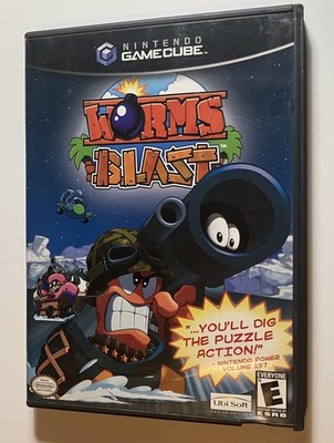 WORMS BLAST Nintendo GameCube Game, Rated E