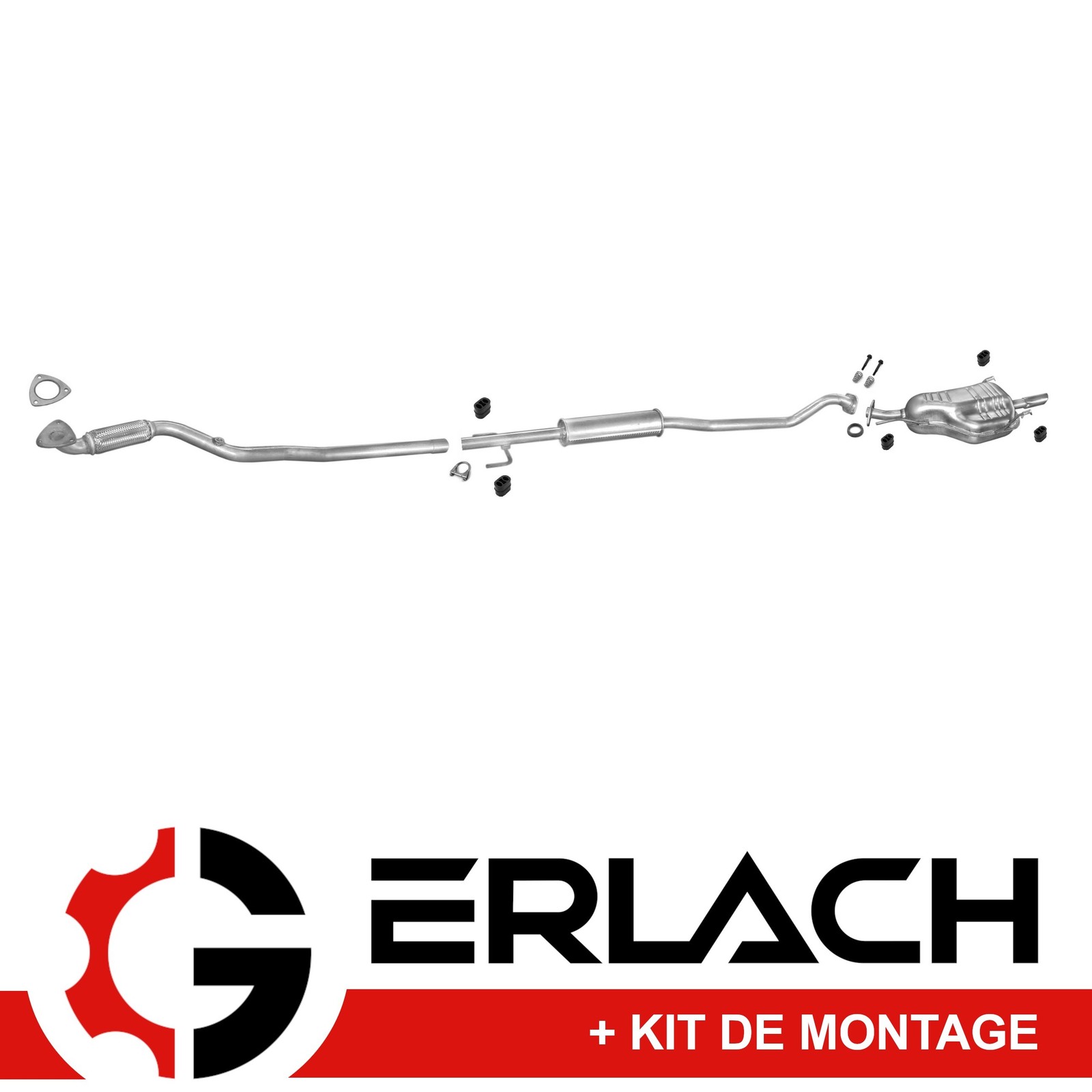 Echappement Opel Astra G hayon 1.4 silencieux pour reparation mecanique