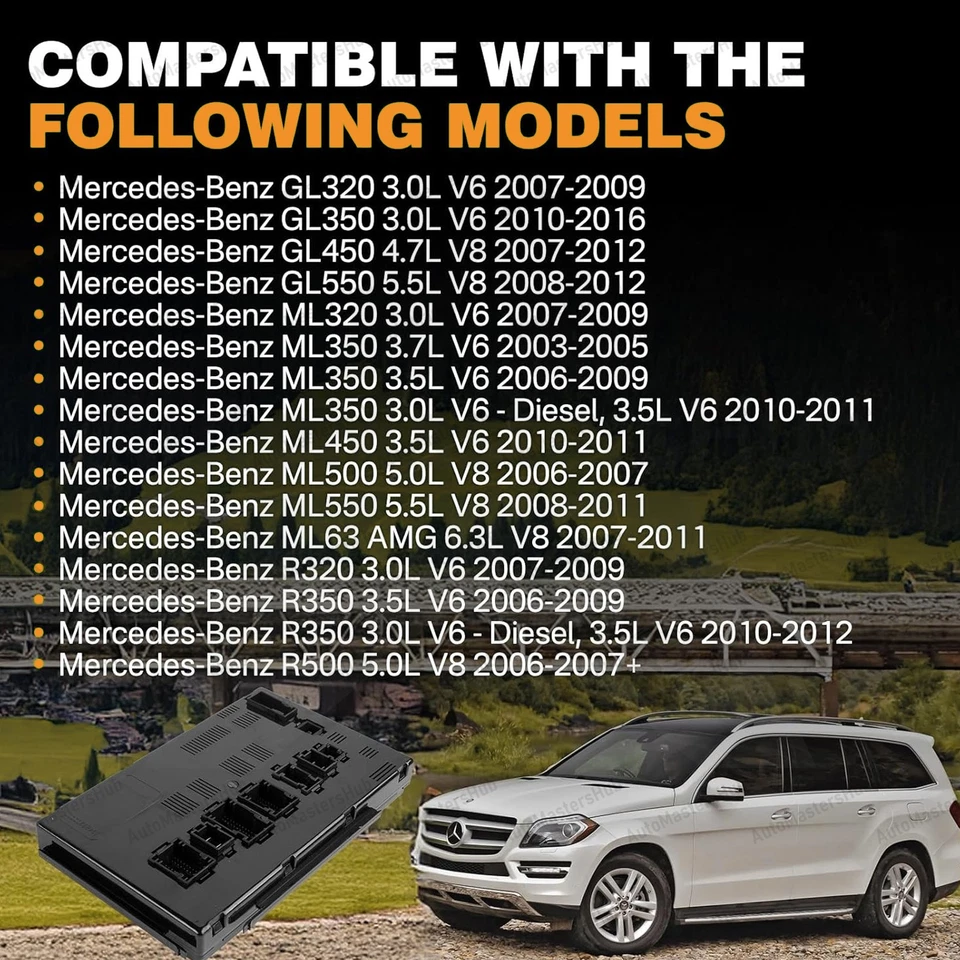 Unidad de módulo de control de adquisición de señal SAM OE 1649005401 para Mercedes Benz 06-13 Foto 3 de 4