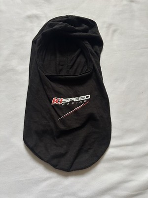 Black Racing Balaclava Ski Mask