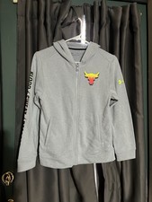 Under Armor Long Sleeved Gray Hoodie Size YM Rock Project