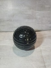 Pier 1 Black Ceramic Sphere Orb Textured Decor Modern