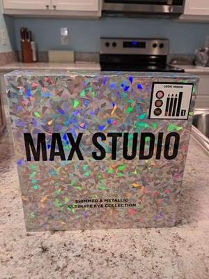Max Studio Shimmer & Metallic Ultimate Eye Collection Eyeshadow Mascara Crayon