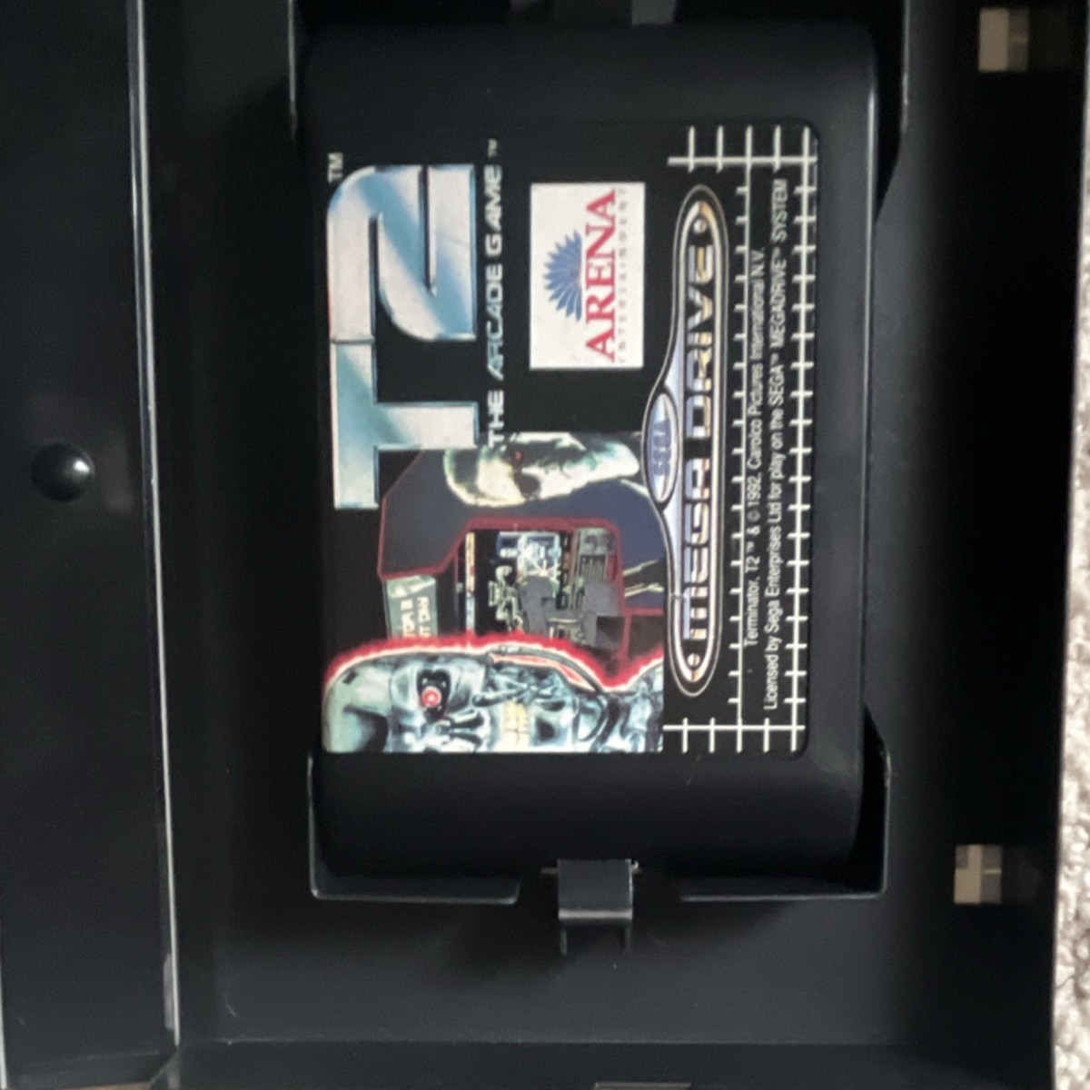 T2: The Arcade Game Sega Genesis, 1992 Cartridge - - 100% original