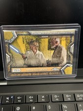 2025 Topps Chrome Hyperspace A MORE CIVILIZED WEAPON gold diamond /50 ERA-3