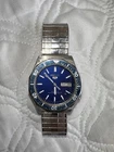 New ListingVTG Original Seiko 5 6309-730c Blue Dial Automatic Working