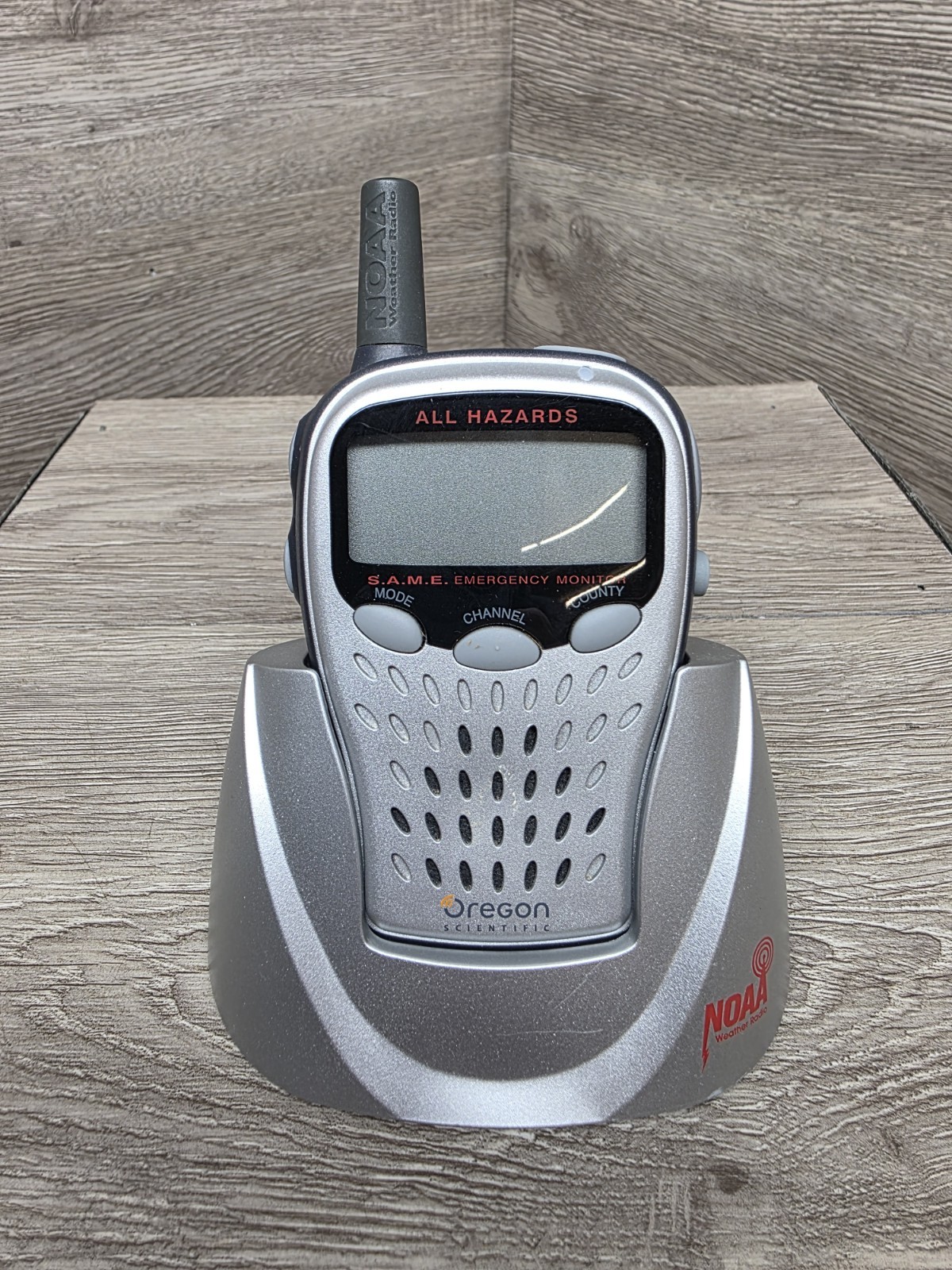 Oregon Scientific WR601 NOAA Weather Radio All Hazards SAME 