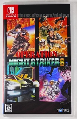 OPERATION NIGHT STRIKERS New NINTENDO SWITCH Game JP Release (No English)
