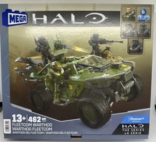 Mega Construx Halo FLEETCOM WARTHOG with 5 Figures 462 pcs Spartan Chief HNC57