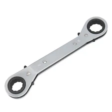 8X10 mm Reversible Universal Ratcheting Wrench,Metric Double Offset Box End， ...