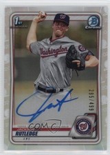 2020 Bowman Chrome Prospects Refractor /499 Jackson Rutledge #CPA-JR Auto 03ox