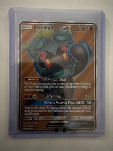 Marshadow GX (Full Art) 137/147 Sm-Burning Shadows Holo