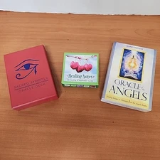 LOT OF THREE - Oracle of the Angels - Sacred Symbols-Healing Notes