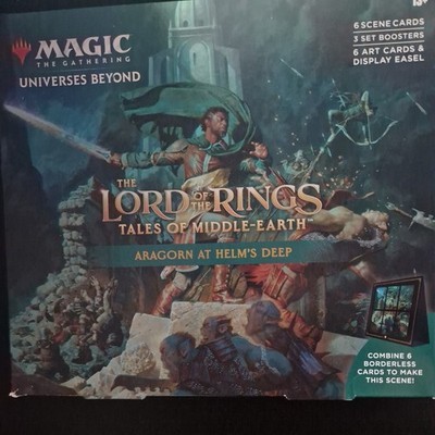 MTG - The Lord of the Rings Aragorn at Helm's Deep Scene Box - EN - NEU & OVP!