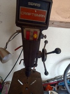 Vintage Sears Craftsman 113.213250 8-Speed FlooStand Drill Press 1/2 HP USA Made