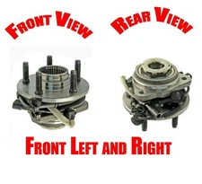 (2) Wheel Bearing Hub Assembly Frt 515027 Ranger 4x4 4W ABS WITH PULSE LOCK HUB