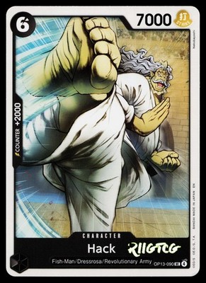 Hack OP13-090 Carrying On His Will One Piece NM
