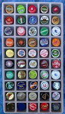 50 Used Foreign Non-US Beer Soda Bottle Caps Crowns Chapas Kronkorken 0245