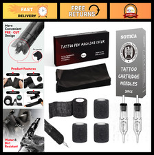 Tattoo Machine Covers & Grip Tape - 200pcs Bl...