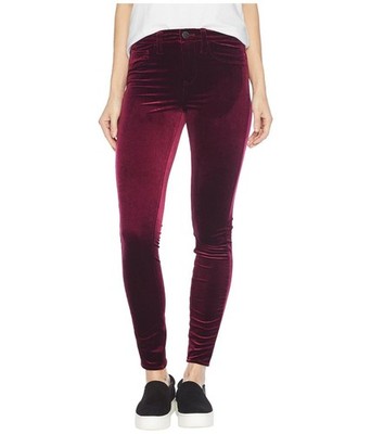 BLANKNYC The Great Jones Velvet High-Rise Skinny Pants Identity Crisis Size 28 -