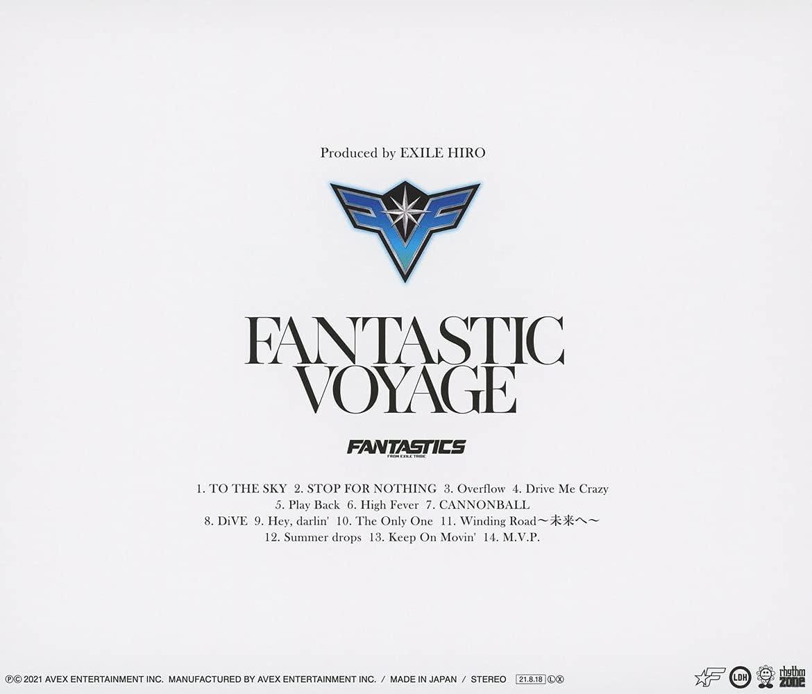 CD FANTASTIC VOYAGE Japan FANTASTICS from EXILE TRIBE Music
