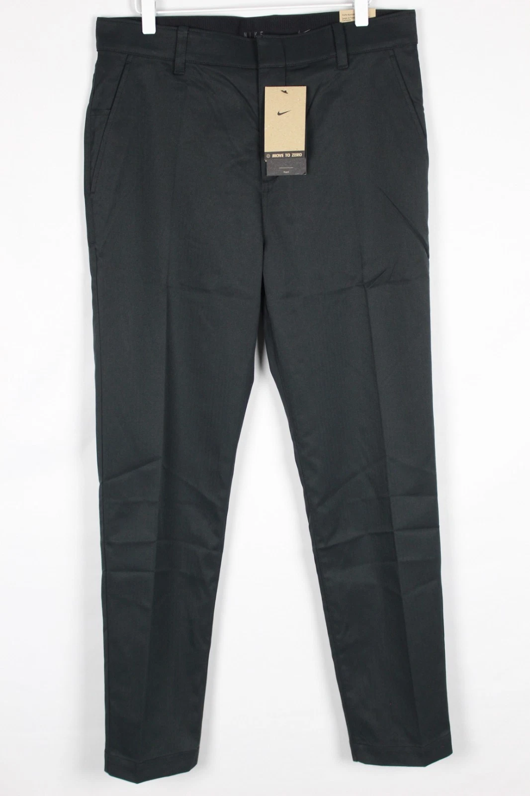 Nike Tour Repel Men's Chino Slim Golf Pants Ankle Fit Black FD5622 010