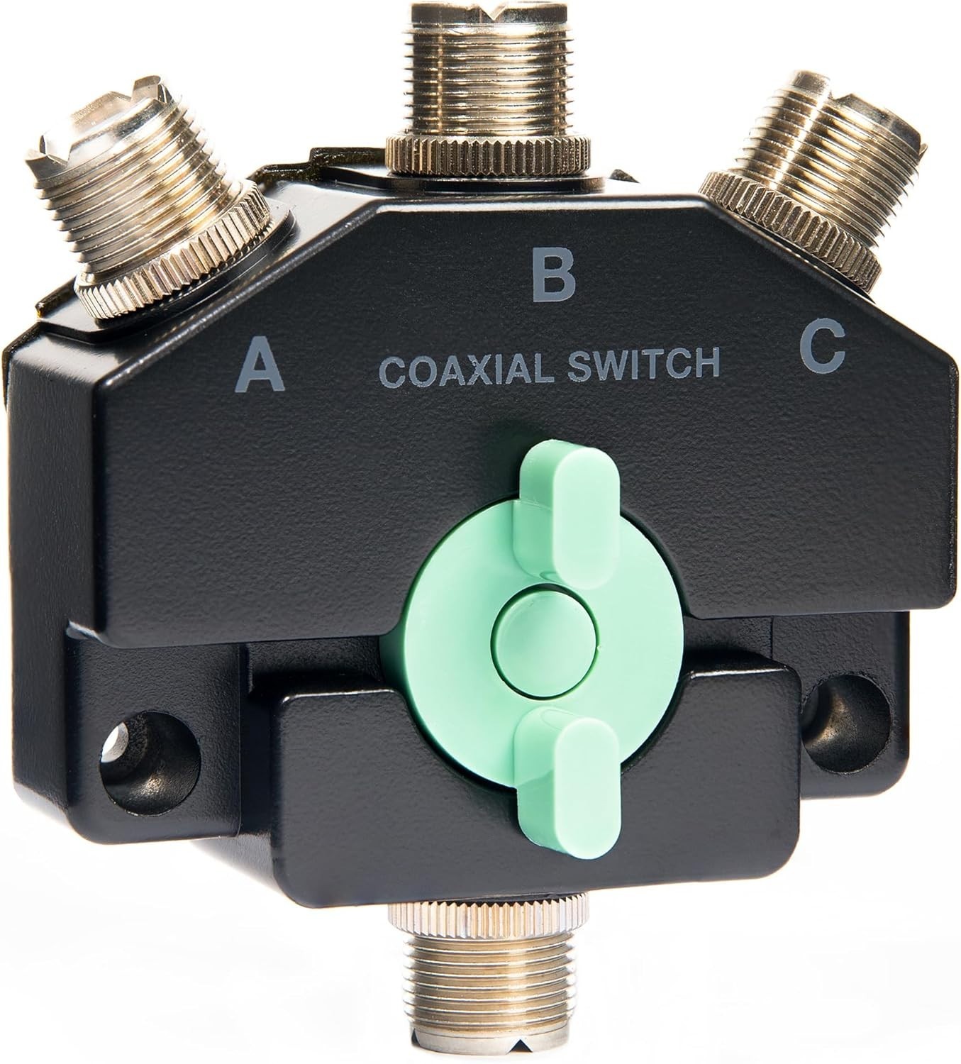Versatile Wideband Coax Switch DC-800MHz - 3-Position SO-239 Connector