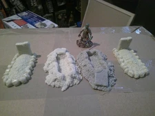 4 Graves resin unused 28mm scale resin Fantasy Forge unused
