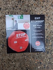 Safety Technology International Exit Stopper Exit Alarm STI-6400 used fire door 