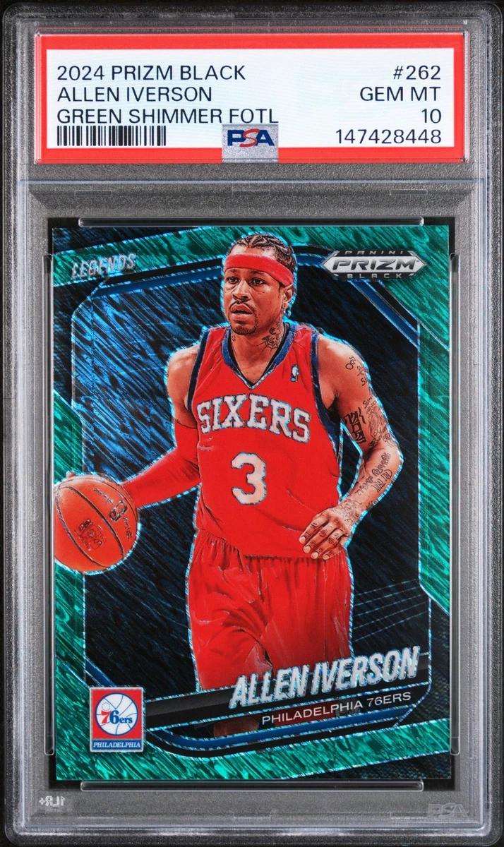 【確認用】アイバーソン① Allen Iverson Basketball Serial Numbered Sports Trading Cards