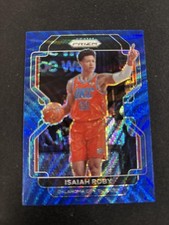2021-22 Panini Prizm Blue Wave Isaiah Roby #133 Oklahoma City Thunder