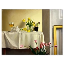 Tom Stiltz, "Artist Studio" Hand Embellished Limited Edition Printer's Proof on