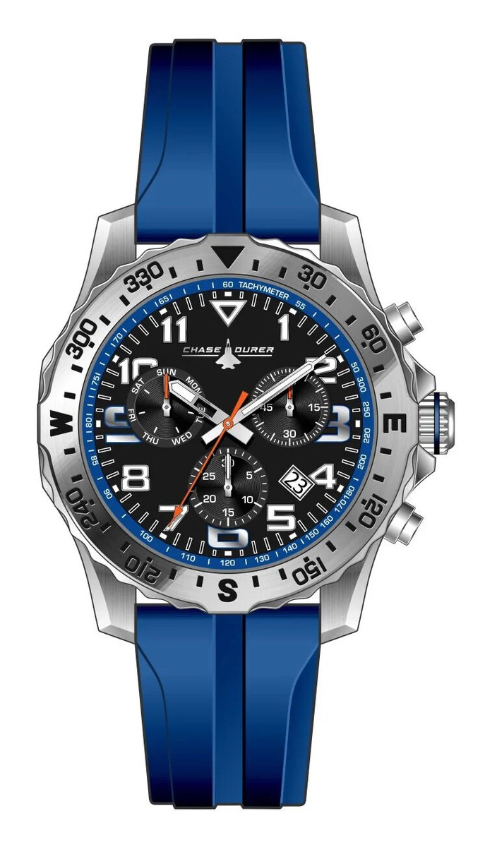 NEW INVICTA CHASE DURER CDW-0076 SWISS Z60 QUARTZ CHRONOGRAPH