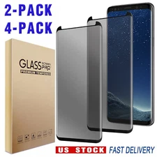 For Samsung Galaxy S8/S8+/S8 Plus Privacy Tempered Glass Screen Protector